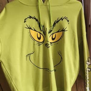 Dr. Seuss Lime Green Grinch Hoodie